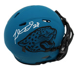 Fred Taylor Signed Jacksonville Jaguars Speed Rave NFL Mini Helmet