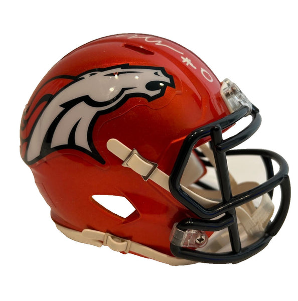 Jonathon Cooper Autographed Denver Broncos Flash Mini Helmet JSA COA