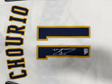 JACKSON CHOURIO Brewers Signed Authentic Nike Cream Jersey AUTO - Fanatics