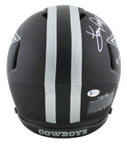 Cowboys Tony Dorsett "4x Stat" Signed Eclipse Full Size Speed Proline Helmet BAS