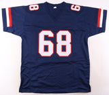 Tedy Bruschi Signed Arizona Wildcats Jersey (Beckett) 1996 Patriots 3rd Rnd Pick