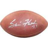 Simon Fletcher Autographed/Signed Wilson Leather Mini Football BAS 44309