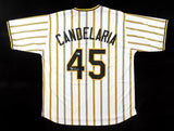 John Candelaria Signed Pittsburgh Pirates Jersey (Beckett) 1979 World Champion