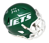 Joe Klecko Autographed New York Jets Mini Helmet Spd TB Beckett 40873