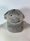 Wayne Gretzky & Friends Multi-Signed Golf Cap - Gretzky, Sakic, Hull, Weir JSA L