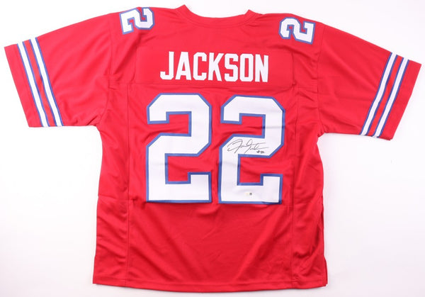 Fred Jackson Signed Bills Jersey (JSA QR) Buffalo's #3 All Time Leading Rusher