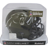 Julius Peppers Autographed Carolina Panthers 22 STS Mini Helmet Beckett 48123