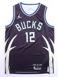 Taurean Prince Signed Milwaukee Bucks Jersey (PSA) 2xNBA Cup Champ 2023 & 2024