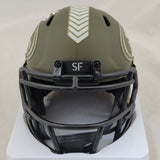 JERRY RICE SIGNED SAN FRANCISCO 49ERS STS SPEED MINI HELMET FANATICS