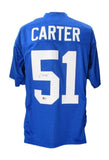 Abdul Carter NY Giants Autographed Custom Football Jersey Beckett 197407