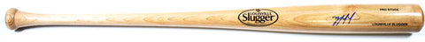 Yordan Alvarez Autographed Blonde Louisville Slugger Pro Baseball Bat- JSA *Blue