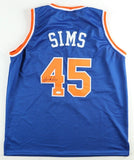 Jericho Sims Signed New York Knicks Jersey (JSA COA) 2019 NIT Champion Longhorns