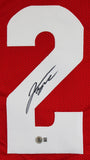 Wisconsin Jonathan Taylor Authentic Signed Red Pro Style Jersey Autographed BAS