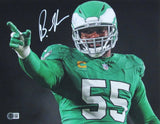 Brandon Graham Signed/Autographed 11x14 Photo Philadelphia Eagles Beckett 193652