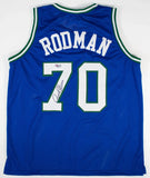 Dennis Rodman Signed Dallas Mavericks Jersey (PIA) His 2nd Choice of Jersey #'s