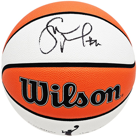 SUE BIRD AUTOGRAPHED WHITE BASKETBALL SEATTLE STORM BECKETT QR 214843