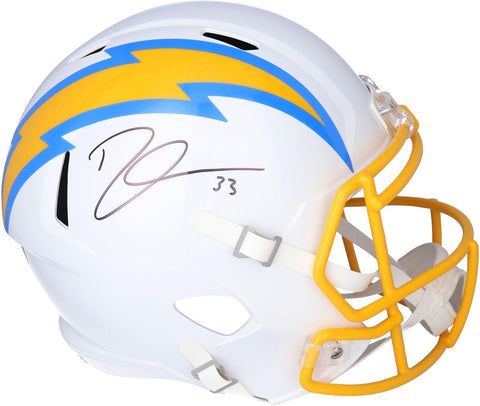 Autographed Derwin James Los Angeles Chargers Helmet