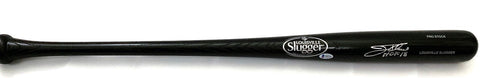 Jim Thome Signed Louisville Slugger Bat W/HOF 18 Indians Phillies White Sox BAS
