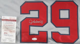John Smoltz Signed Atlanta Braves Jersey (JSA COA) 1995 World Series Champion