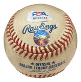 Ichiro Suzuki Mariners Signed Game Used Official MLB Baseball PSA/DNA AP43647