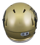 Colorado Travis Hunter "24 Heisman" Signed Speed Mini Helmet BAS Witnessed
