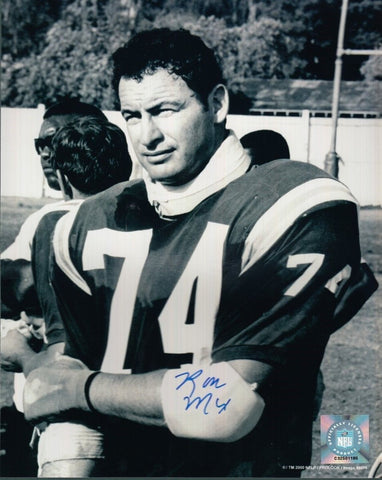 Ron Mix Chargers HOF Signed/Autographed 8x10 128744