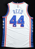 Paul Reed Signed Philadelphia 76ers Jersey "Out the Mud" & "Philly Tough JSA COA