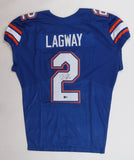 D. J. Lagway Signed Florida Jersey (Beckett) Gators Starting Quarterback 24 & 25