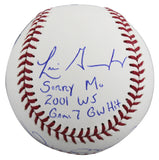 Mariano Rivera & Luis Gonzalez "Sorry Mo" Signed Oml Baseball BAS Witnessed
