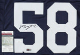 Mazi Smith Signed Dallas Cowboys Throwback Jersey (JSA COA) 2023 1st Round Pick