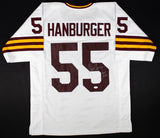 Chris Hanburger Signed Washington Redskins Jersey JSA/ 9xPro Bowl HOF Linebacker