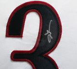 76ERS ALLEN IVERSON AUTOGRAPHED FRAMED WHITE JERSEY BECKETT WITNESS 239068