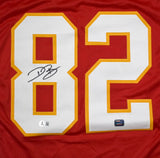 Dwayne Bowe Autographed Red Pro Style Jersey - Beckett W Hologram *Black