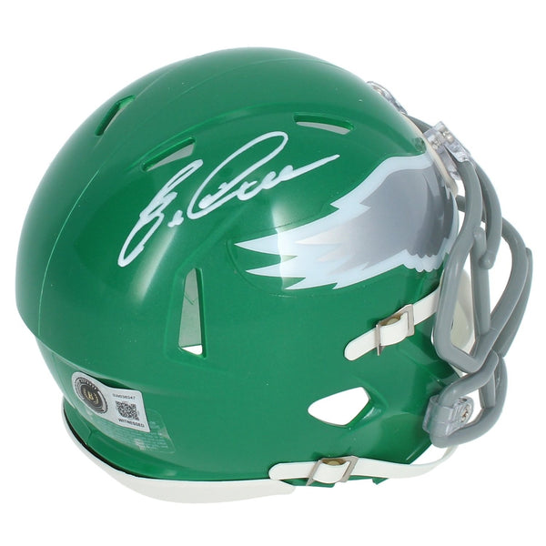 Eric Allen Autographed Philadelphia Eagles Kelly Alternate Mini Helmet Beckett