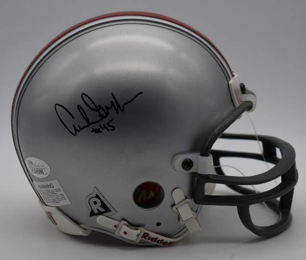 Archie Griffin Ohio State Signed/Inscribed Mini Football Helmet JSA 212279