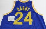 Rick Barry "HOF 1987" Signed Golden State Warriors Jersey (Schwartz Sports COA)