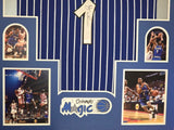 FRAMED ORLANDO MAGIC PENNY HARDAWAY AUTOGRAPHED SIGNED JERSEY JSA COA
