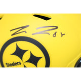 Pat Freiermuth Autographed Pittsburgh Steelers Mini Helmet Rave Beckett W 53143