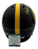 Rocky Bleier Signed Steelers Full Size Eclipse Replica Helmet Beckett 158935