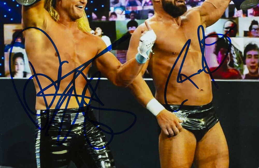 Dolph Ziggler and Robert Roode Signed Framed 8x10 WWE Photo JSA – Super ...