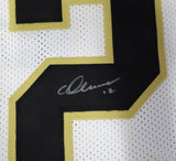 New Orleans Saints Chris Olave Autographed White Jersey Beckett BAS QR #W494709