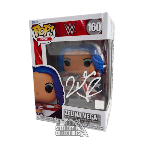 Zelina Vega Autographed WWE Funko Pop - Fanatics