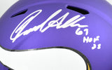 Jared Allen Autographed Minnesota Vikings F/S Speed Helmet w/ HOF-Beckett W Holo