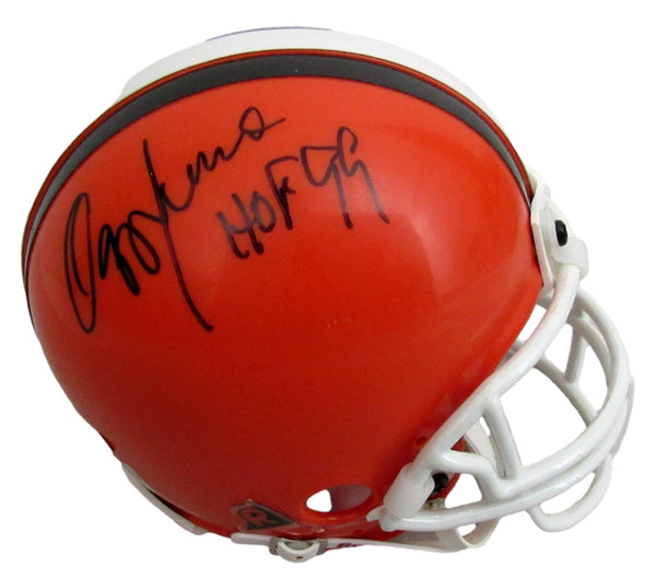 Ozzie Newsome HOF Signed/Inscribed Browns Mini Football Helmet JSA 213139