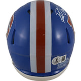 Rod Smith Autographed Denver Broncos TB 75-96 Mini Helmet Beckett Witness 49805