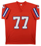 Karl Mecklenburg Authentic Signed Orange Throwback Pro Style Jersey BAS Witness