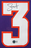 Steve Nash Authentic Signed Purple Pro Style Framed Jersey BAS Witnessed
