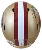 49ers Patrick Willis & Navorro Bowman Signed Full Size Speed Rep Helmet BAS Wit