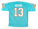 Dan Marino Signed Miami Dolphins Jersey (JSA) 9xPro Bowl Q.B / HOF 05 / 1984 MVP