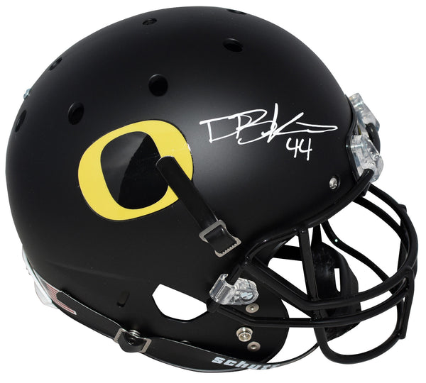 DEFOREST BUCKNER AUTOGRAPHED OREGON DUCKS BLACK FULL SIZE HELMET COA